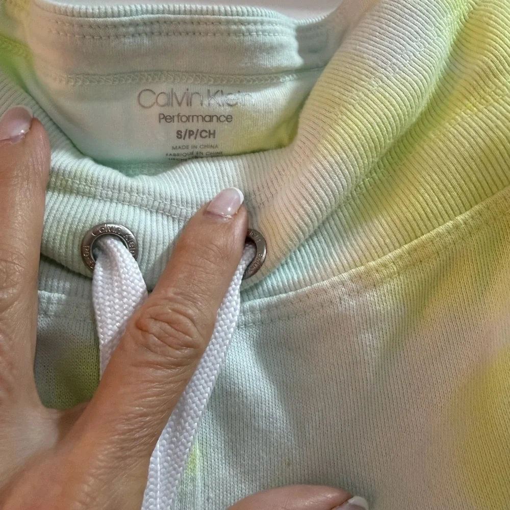 Tie-Dye Yellow & White Sweatpants